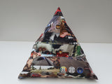 Pyramidenkissen Racing Buchkissen oder Tablettkissen