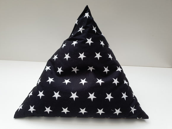 Pyramidenkissen Sterne Buchkissen oder Tablettkissen