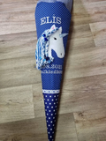 Einhorn Schultüte Einschulung mit Namen Zuckertüte
