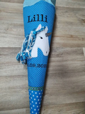 Einhorn Schultüte Einschulung mit Namen Zuckertüte