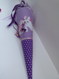 Einhorn Schultüte Einschulung mit Namen Zuckertüte