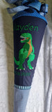 T-REX Schultüte Einschulung Dinosaurier T-REX mit Namen Zuckertüte