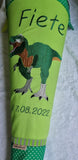 T-REX Schultüte Einschulung Zuckertüte mit Namen Dinosaurier T-REX
