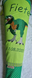 T-REX Schultüte Einschulung Zuckertüte mit Namen Dinosaurier T-REX