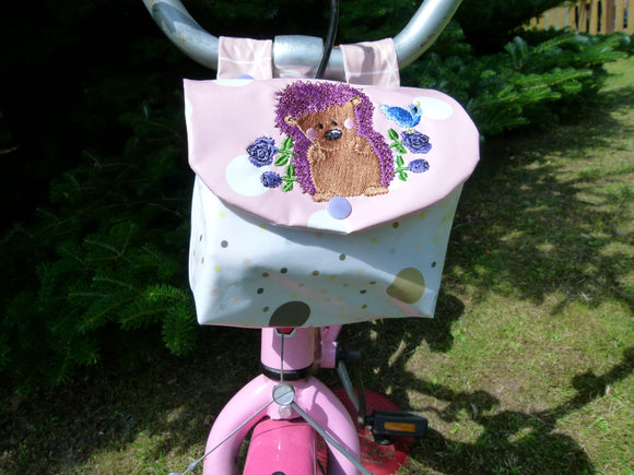 Lenkertasche Igel mit Namen