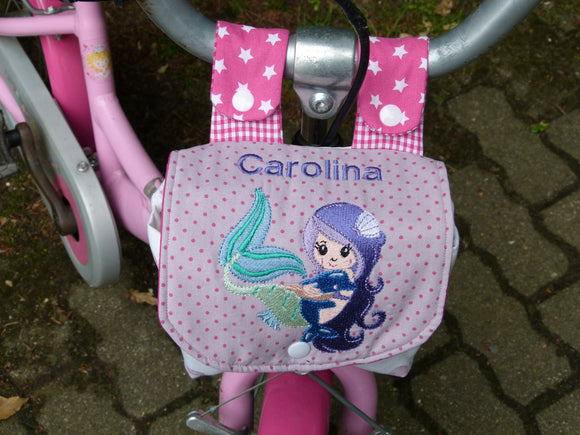 Lenkertasche Meerjungfrau mit Name