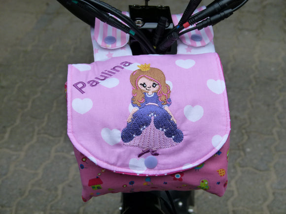 Lenkertasche Prinzessin mit Namen