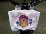 Lenkertasche Igel mit Namen