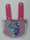 Lenkertasche Meerjungfrau mit Name