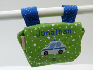 Lenkertasche Polizeiauto mit Namen