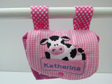 Lenkertasche Kuh mit Namen