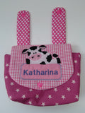 Lenkertasche Kuh mit Namen
