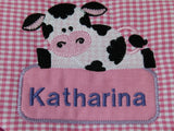 Lenkertasche Kuh mit Namen