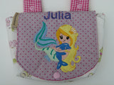 Lenkertasche Meerjungfrau mit Name