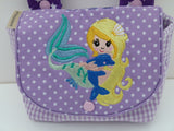 Lenkertasche Meerjungfrau mit Name