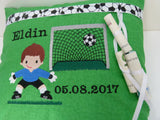 Kuschelkissen Geldgeschenk Einschulung mit Namen