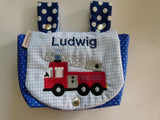 Lenkertasche Feuerwehr mit Namen