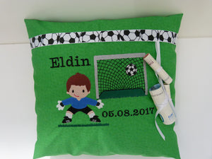 Kuschelkissen Geldgeschenk Einschulung mit Namen